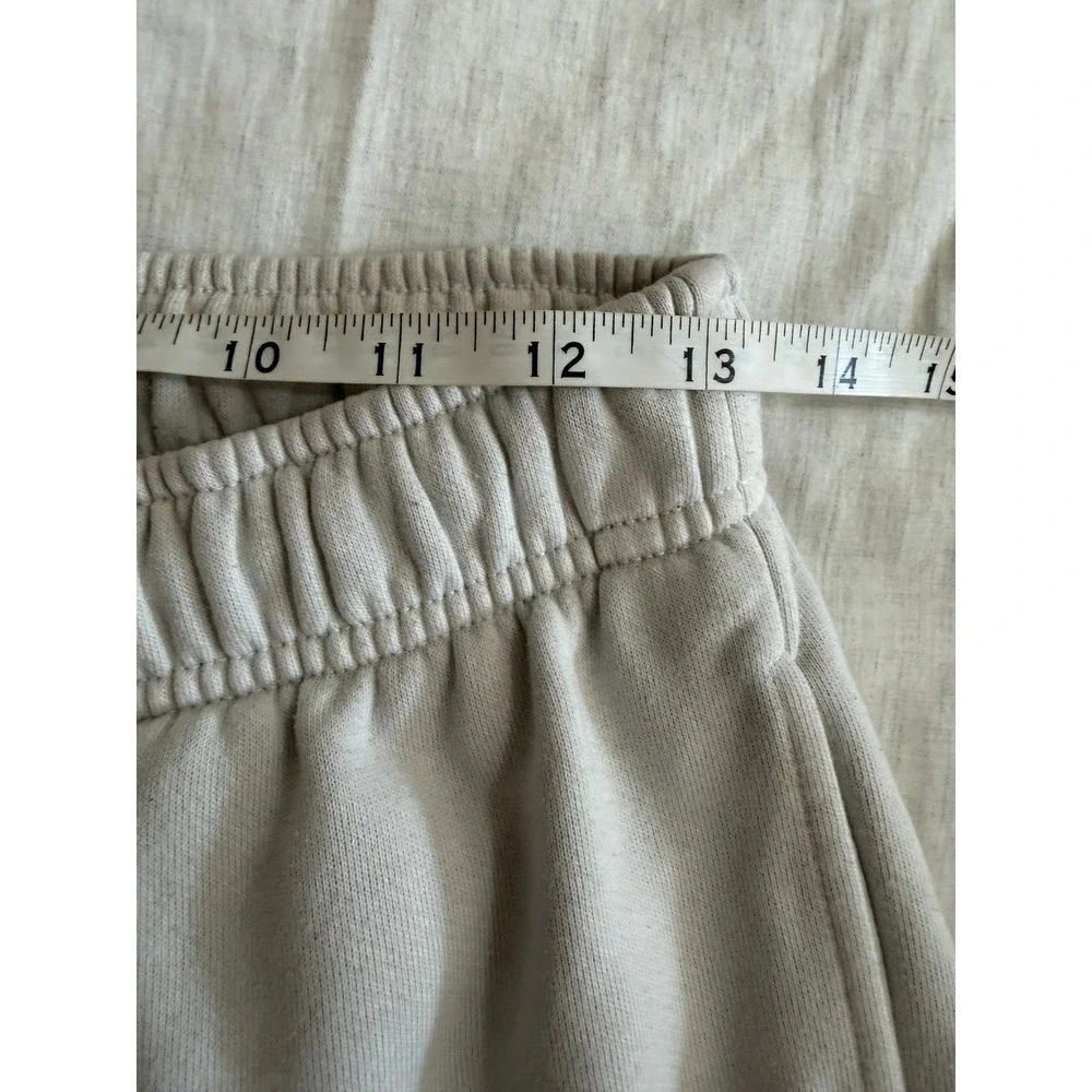 Alo Yoga Accolade Sweatpants Womens XS Dove Bone Neutra Fleece Joggers